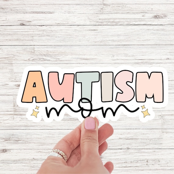 Autism Mom Sticker Neurodiversity Autism Proud Acceptance Mom Gift Autism Decal Vinyl Sticker Neurodiverse Inclusion