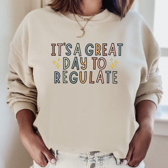 Regulation Sweatshirt Accessibility Teacher Crewneck Sensory Regulation OT Shirt Therapist Shirt SPED Teacher Shirt BCBA Behavior Analyst
