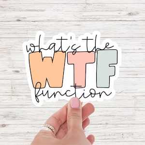 Sticker Gedragsanalist Sticker ABA Sticker Therapeut Toegepast Gedragsanalyse Waardering Halve Koffie Halve Sticker Wat is de functie