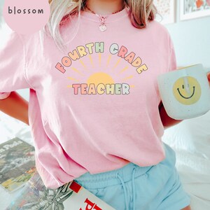 Fourth Grade Comfort Colors® T-Shirt Fourth Grade Teacher Shirt 4th Grade Teacher Tshirt Fourth Grade Shirts 4th Grade Tee Teacher Team Tees