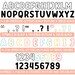 Printable A-Z Bulletin Board Letters Punctuation and Numbers Easy and ...