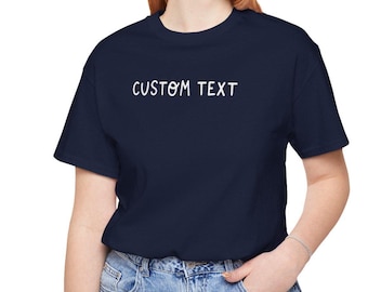 Spersonalizowana koszulka Bella & Canvas® Koszulka z możliwością personalizacji Stwórz własną koszulkę Koszulka z nadrukiem Koszulka z nadrukiem