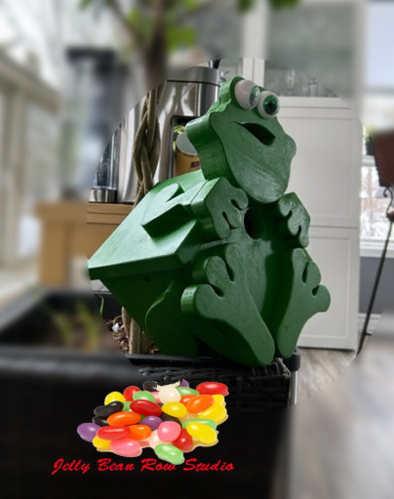 Kermit Frog Bird House Etsy