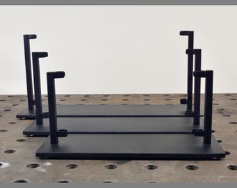 Slab Stand for Fused and stained glass display 6",  8", 10", 12". made in USA