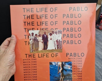 Kanye West – The Life Of Pablo – 2xLP NEW LTD – Farb-Vinyl-Neuauflage – versiegelt