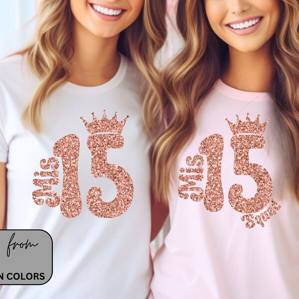 Quinceanera Shirt Custom Etsy