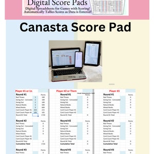 Stream ❤️ Read Classic Canasta Score Sheets: Classic Canasta Score Pads, Score Keeper Notebook, Perfe by Sydneemischaguney