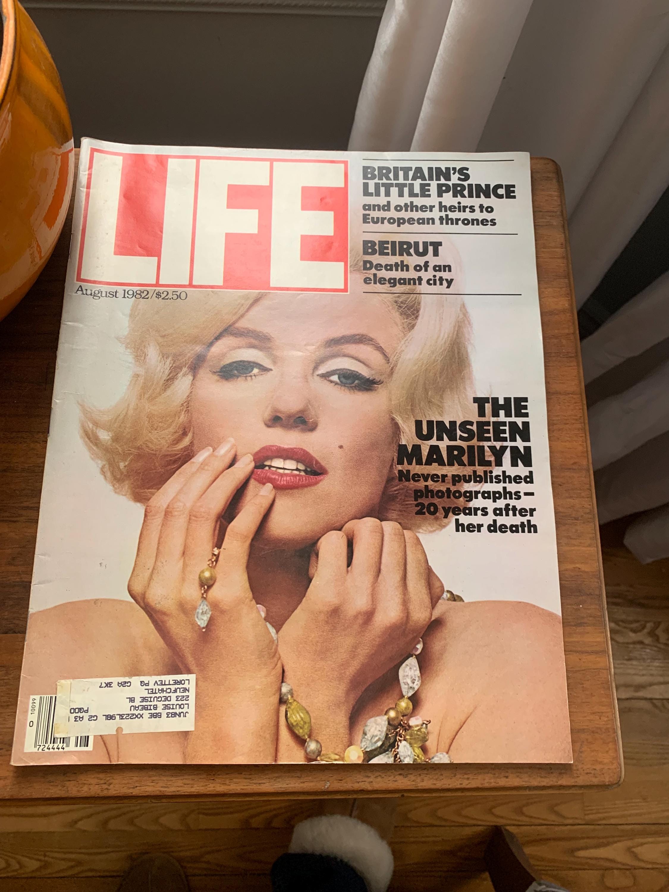Marilyn Monroe Life Magazine - Etsy