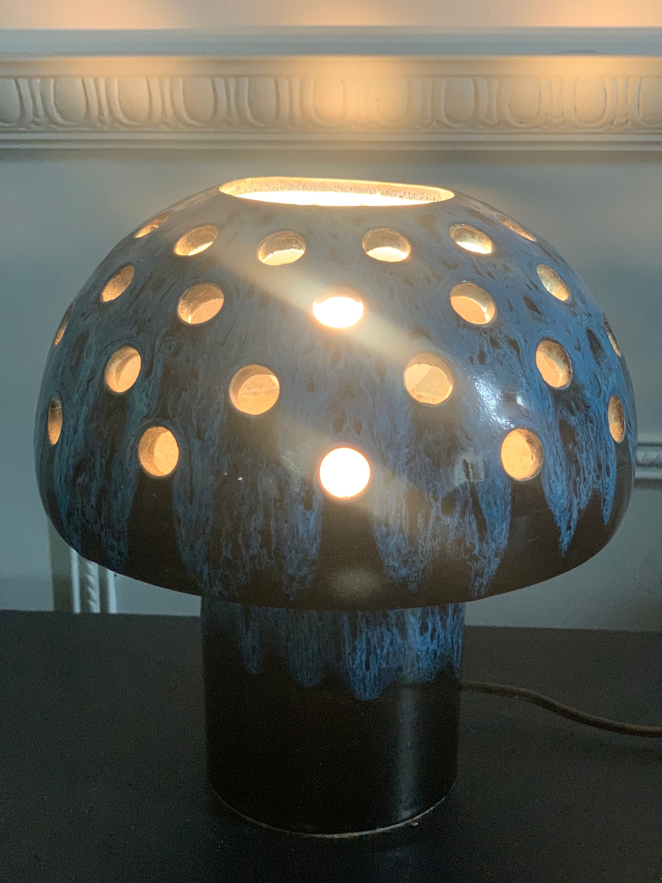 Maurice Chalvignac Mushroom Lamp - Etsy