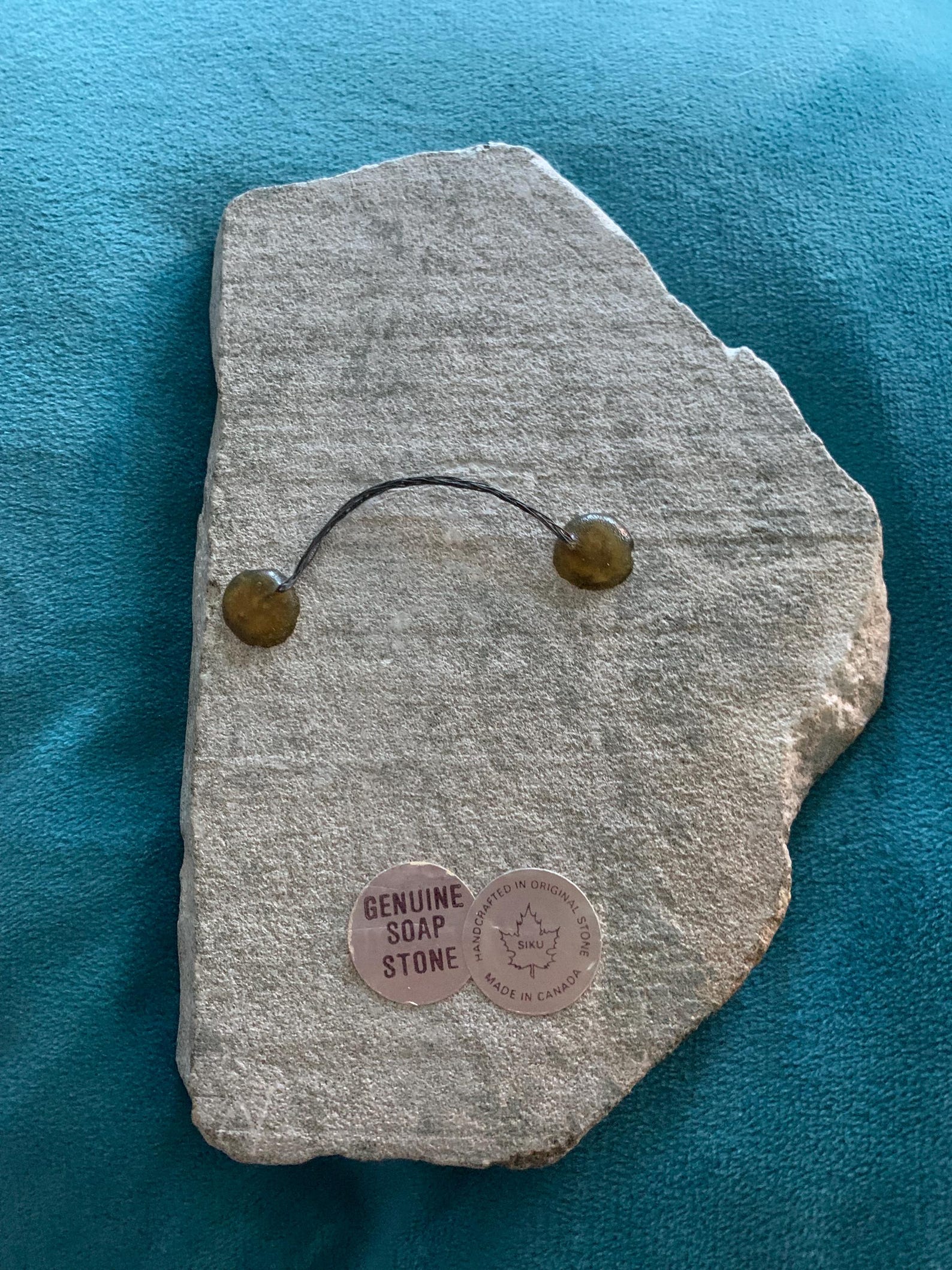 Vintage Inuit Eskimo Soapstone Sculpture Wall Plaque Signed Siku