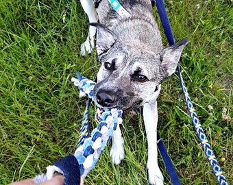 Zerrspielzeug für Hund | Natürliches Spielzeug | Baumwollspielzeug | Geschenk | Spielzeug für großen Hund