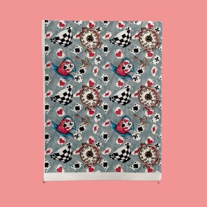 Hoja de transferencia de agua de Alicia en el país de las maravillas para arcilla polimérica Diseño de tarjetas de transferencia solubles inspiradas en Alicia Pendientes de arcilla polimérica DIY Fácil de usar