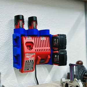 M18 M12 Battery Charge and Storage Station