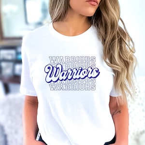 Warriors Shirt,Teacher T-Shirt,Retro Warriors T Shirt,Unisex Tee,Warriors Shirts for Her,Sports Graphic Tee,Shirts for Women,Gift for Her