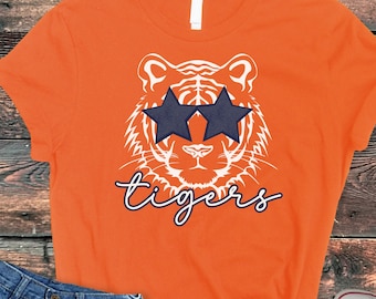 Tigers Shirt, Preppy Tigers Shirt, Tigers Spirit Shirt, Tigers Football, Tiger Mascot Shirt, Tigers Fan Shirt, Tigers School Spirit Tee