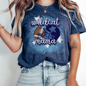 Wildcats Shirt, Football Mom Wildcats Shirt, Teacher T-Shirt, Unisex Tee, Team Mascot Shirt, Wildcats Football, Wildcats School Spirit Shirt