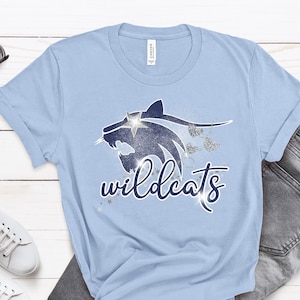 Wildcats Shirt, Har-ber Wildcats Shirt, Teacher T-Shirt, Unisex Tee, Team Mascot Shirt, Wildcats Football, Wildcats School Spirit Shirt
