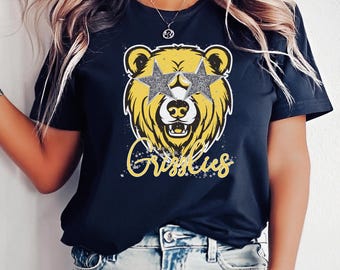 Grizzlies Shirt, Preppy Grizzlies Shirt, Grizzlies Spirit Shirt, Grizzlies Football, Grizzles Mascot Shirt, Grizzlies School Spirit Tee