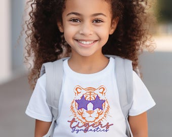 Tigers Shirt for kids, Youth Tigers Shirt, School Spirit TShirt, Mascot Shirt, Tigers Kids Tee, Youth Shirt, Tigers Mascot Shirt