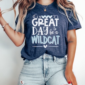 Wildcats Shirt, Teacher T-Shirt, Wildcats T-Shirt, Unisex Tee, Team Mascot Shirt, Wildcats Football, Game Day Tee, Wildcats School Spirit