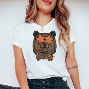 Bears Shirt, Preppy Bears Shirt, Bears Spirit Shirt, Bears Football, Bear Mascot Shirt, Bears Fan Shirt, Bears School Spirit Tee