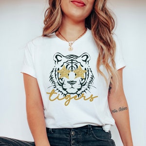 Tigers Shirt, Tigers Spirit Shirt, Tigers Football, Tiger School Mascot Shirt, Tigers Fan Shirt, Tigers School Spirit Tee, Tiger Pride Shirt