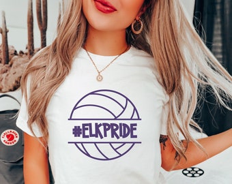 Volleyball Shirt, Volleyball Team Shirt, Volleyball Fan Gift, Volleyball Coach Tee, Game Day Apparel, Sports Graphic Tee, Shirts for Her
