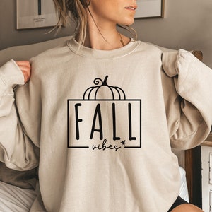 Fall Vibes Sweatshirt, Pumpkin Sweatshirt, Thanksgiving Sweater, Family Thanksgiving Sweatshirt, Hello Pumpkin Sweatshirt, Fall Sweatshirt