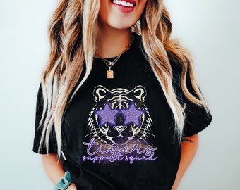 Tigers Shirt, Preppy Tigers Shirt, Tigers Spirit Shirt, Tigers Football, Tiger Mascot Shirt, Tigers Fan Shirt, Tigers School Spirit Tee