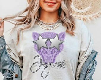 Jaguar Shirt, Preppy Jaguar Shirt, School Spirit TShirt, Mascot Shirt, Jaguar Football Shirt, Jaguar Mom Shirt, Jaguar Mascot Shirt