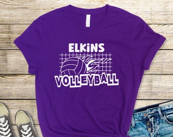 Volleyball Shirt, Volleyball Team Shirt, Volleyball Fan Gift, Volleyball Coach Tee, Game Day Apparel, Sports Graphic Tee, Shirts for Her