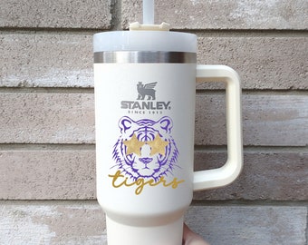 Tigers Sticker, Tigers Decal, Tigers Mascot Sticker, Tigers Spirit Sticker, Laptop Sticker, Sticker for Student, Sticker for Teacher