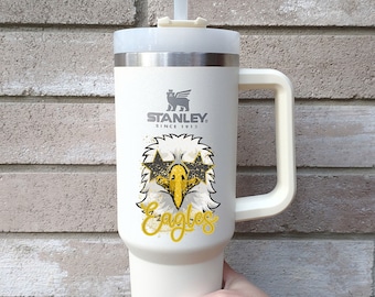 Eagles Sticker, Eagles Decal, Eagles Mascot Decal, Eagle Spirit Sticker, Laptop Sticker, Sticker for Student, Sticker for Teacher