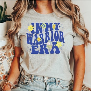 Warriors Shirt, Teacher T-Shirt, Retro Warriors T Shirt, Warriors Football Shirt, Team Mascot Shirt, Sport Graphic Tee, Warrior Spirit Shirt