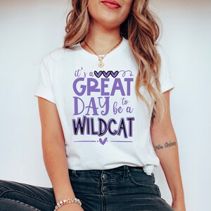 Wildcats Shirt,Teacher T-Shirt,Wildcat T Shirt,Unisex Tee,Team Mascot Shirt,Wildcats Football,Game Day Tee,Wildcats School Spirit