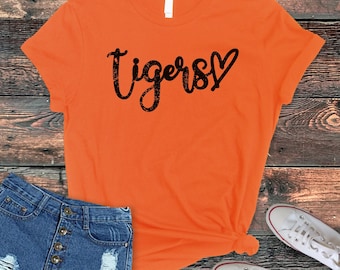 Tigers Shirt, Preppy Tigers Shirt, Tigers Spirit Shirt, Tigers Football, Tiger Mascot Shirt, Tigers Fan Shirt, Tigers School Spirit Tee