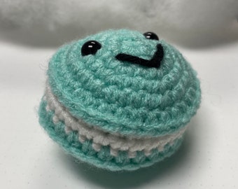 Mint Macaron Crochet Amigurumi