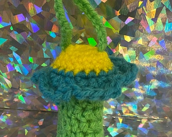 Crochet Flower Lip Balm/Lighter Holder