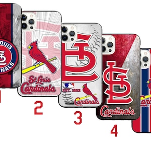 OtterBox Black Phone case with St. Louis Cardinals Primary Logo