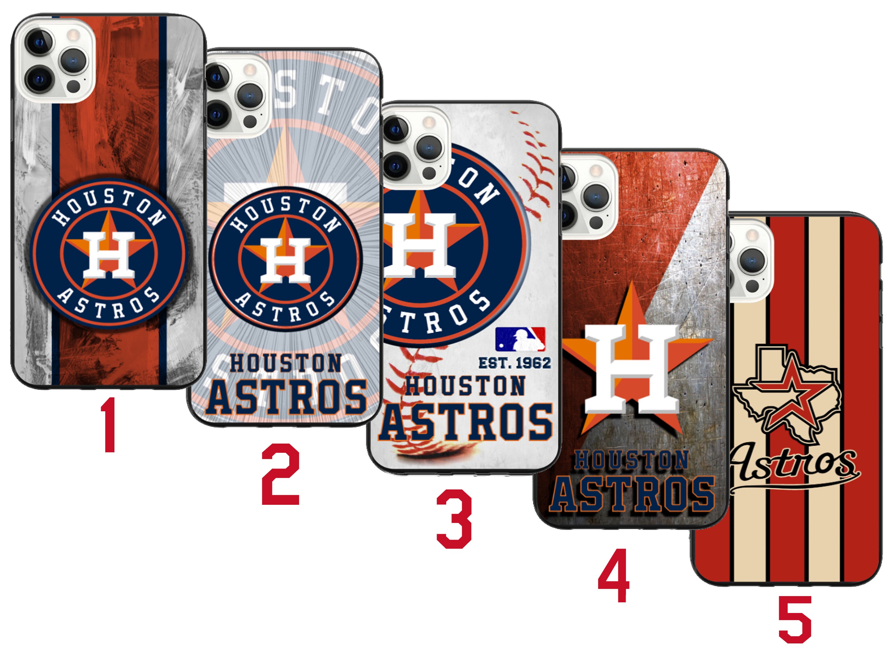 Keyscaper Houston Astros 1975-1981 Cooperstown Pinstripe iPhone Clear Case