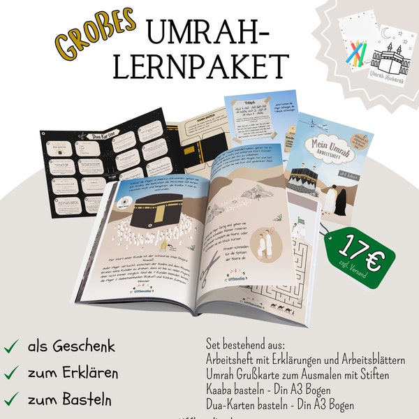 Großes Umrah-Lernpaket