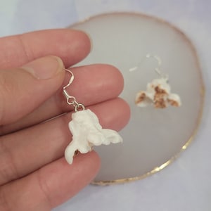Popcorn Earrings, Movie Night, Date Night, Foodie, Cute Everyday Accessary