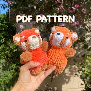 Red Panda Crochet PATTERN