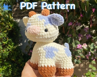 CROCHET PDF PATTERN: Big Cow