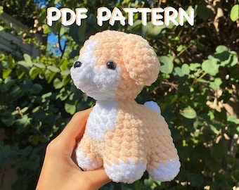 CROCHET PDF PATTERN: Puppy dog