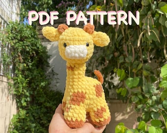 PDF HÄKELMUSTER: Baby Giraffe