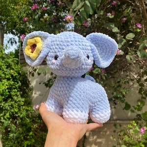 CROCHET PDF PATTERN: Elephant zdjęcie 6