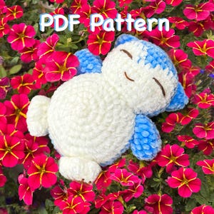 Sleeping Monster Crochet Pattern