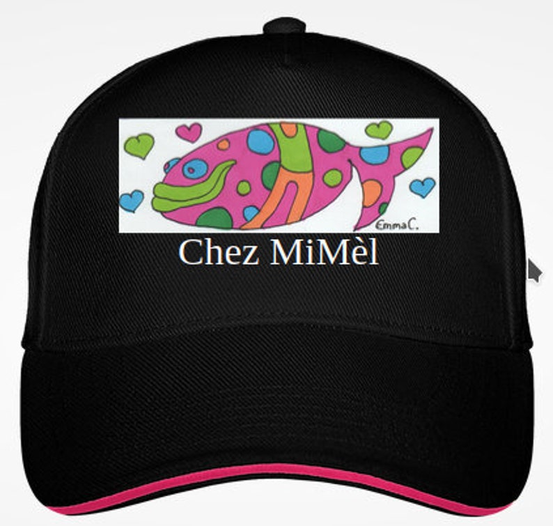 Casquette originale colorée imagem 4