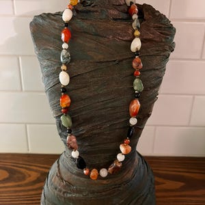 Vintage Semi-Precious Stone Necklace